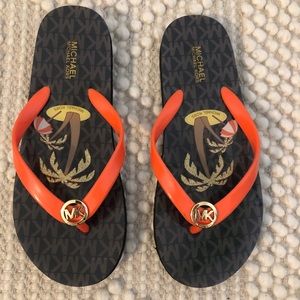 Michael Kors new flip flops, size 7